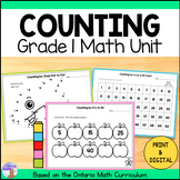 Counting Unit - Grade 1 Math (Ontario)