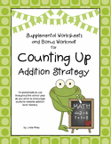 Counting Up: Addition Strategy Worksheets