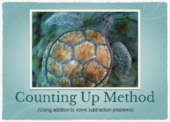 Preview of Counting Up Method to Subtract BOOM Digital Learning Cards
