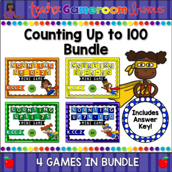 Preview of Counting Up to 100 Mini Powerpoint Game Set