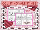 Counting Valentines Task Cards