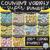 Counting Variety Clipart SUPER Bundle!