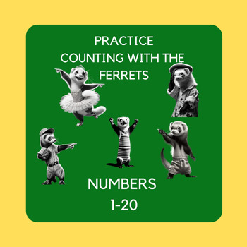 Preview of Counting With the Ferrets Super Bundle: Printable Mini-Booklets