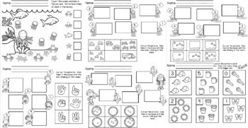 counting worksheets 0 5 by sarah eisenhuth teachers pay teachers