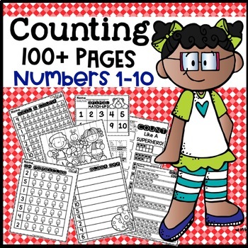 Preview of Numbers to 10 Worksheets