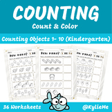 Counting Worksheets for Kindergarten