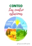 Counting activity " the 4 seasons" in spanish/ Conteo "las