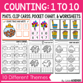 Counting and Comparing Numbers 1 to 10 Worksheets, Activit