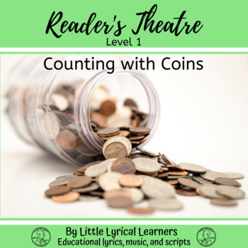Preview of Counting and Identifying U.S. Coins Reader's Theater Script; Level 1