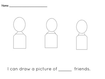 Preview of Counting and Illustrating Friends