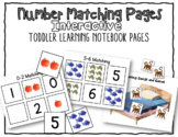 Counting and Matching Numbers Activities for Toddler Presc