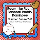 Number Sense Activity 7-18 Baseball Buddy Dominoes