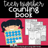 Counting and Numbers Book:  Teen Numbers (printable version)
