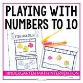 Counting and Decomposing Numbers to 10 Kindergarten Math I