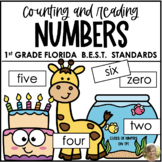 Counting & Reading Number Words Math First Grade FLORIDA B