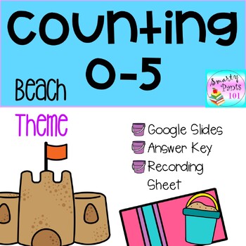Preview of Counting and Recognizing Numbers 0-5 Google Slides