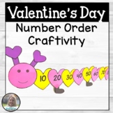 Counting and Skip Counting by tens | February Math Craft |