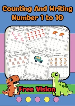 Preview of Counting and Writing Number 1 - 10