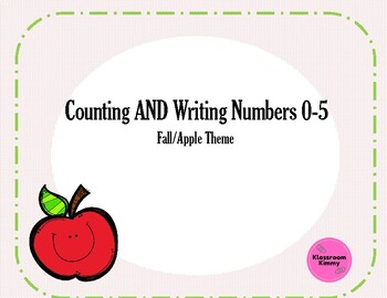 Preview of Counting and Writing Numbers 0-5