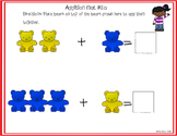 Counting bears: Addition (differentiated)