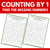 Counting by 1-Find the missing numbers