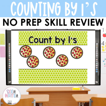 Preview of Counting by 1's  Number Sense Math Center Activity