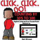 Counting by 10s Interactive PowerPoint Math Center - Click