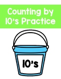 Counting by 10s Practice and Word Problems