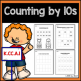 Counting by 10s ,fill in the missing numbers in  of tens ,