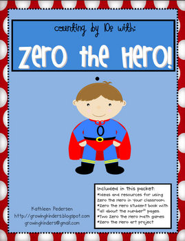 Preview of Counting by 10s with Zero the Hero!