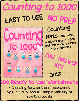 counting by 1 s 2 s 3 s 4 s 5 s and 10 s to 1000 worksheets