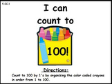 Counting by 1's and 10's (Math Center Activity)