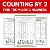 Counting by 2-Find the missing numbers