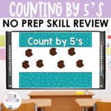 Counting by 5's Number Sense Math Center Powerpoint See it
