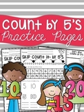 Counting by 5's {to 20}  Practice Sheets