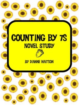 Preview of Counting by 7s Novel Study--A Complete Novel Study!