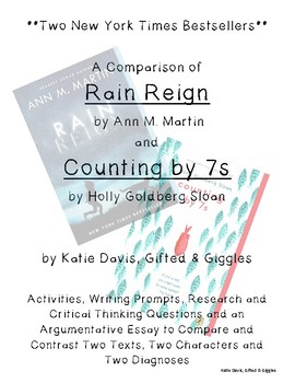Preview of Counting by 7s & Rain Reign: A Comparison