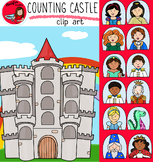 Counting castle Clip art