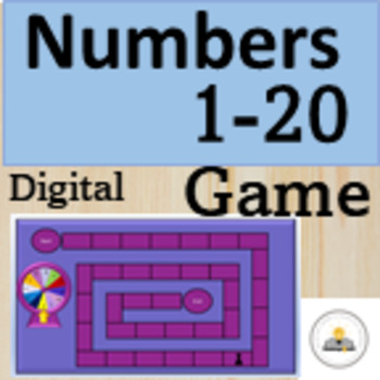 Preview of Kindergarten Math Games Online With Numbers 1-20 | Math Games for Kindergarten