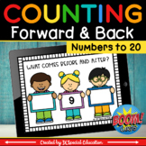 Counting forward from any given number Boom cards | Number