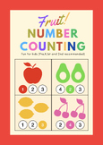 Counting fruit Number 1-10(No Prep)