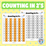 Counting in 2s Printable Charts