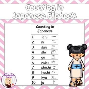 Preview of Counting in Japanese Flipbook