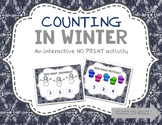 Counting in Winter Click It Book {No Print}