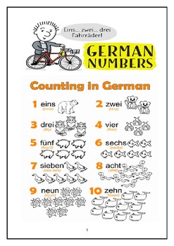 Preview of Counting in german