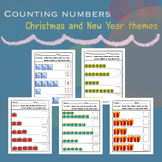 Counting numbers, Christmas and New Year themes