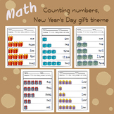 Counting numbers, New Year's Day gift theme