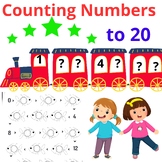 Counting numbers | Writing Practice | Math Worksheets for 