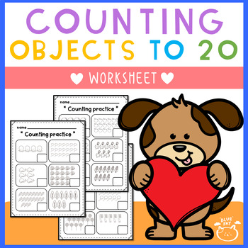 Preview of Counting objects to 20 Worksheets