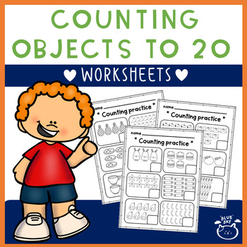 Preview of Counting objects to 20 Worksheets